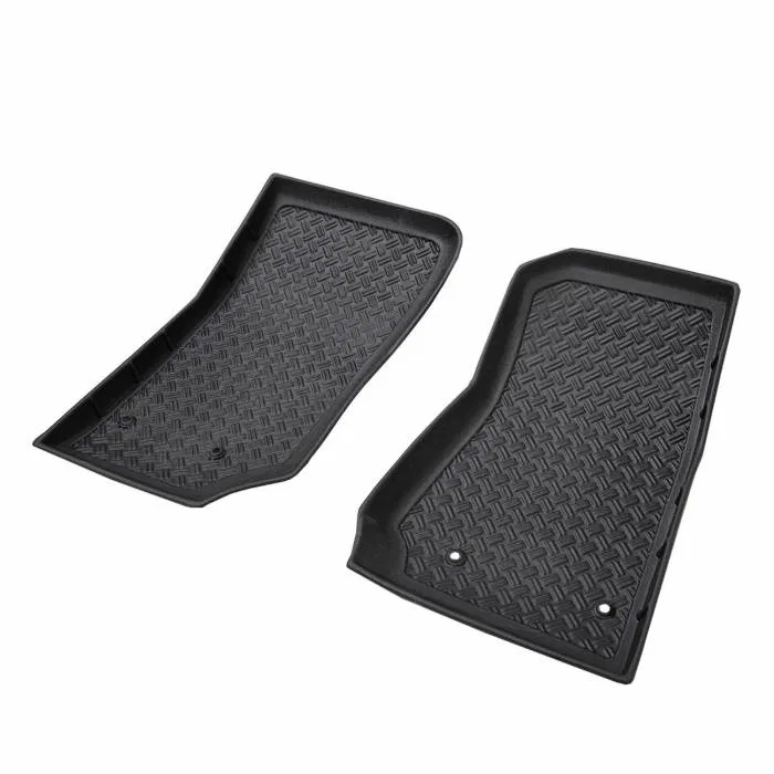 59-0114 – PARAMOUNT Floor Liner, Black Direct Fit Cross Hatch Design Thermo Polyolefin 2 Piece - view 3